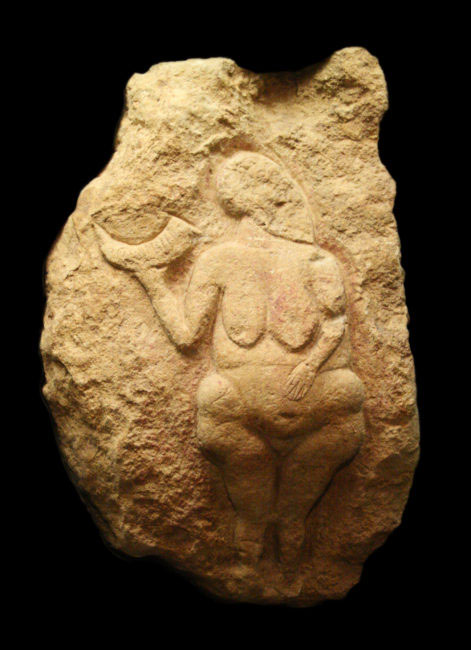 photo of the Venus de Lausell